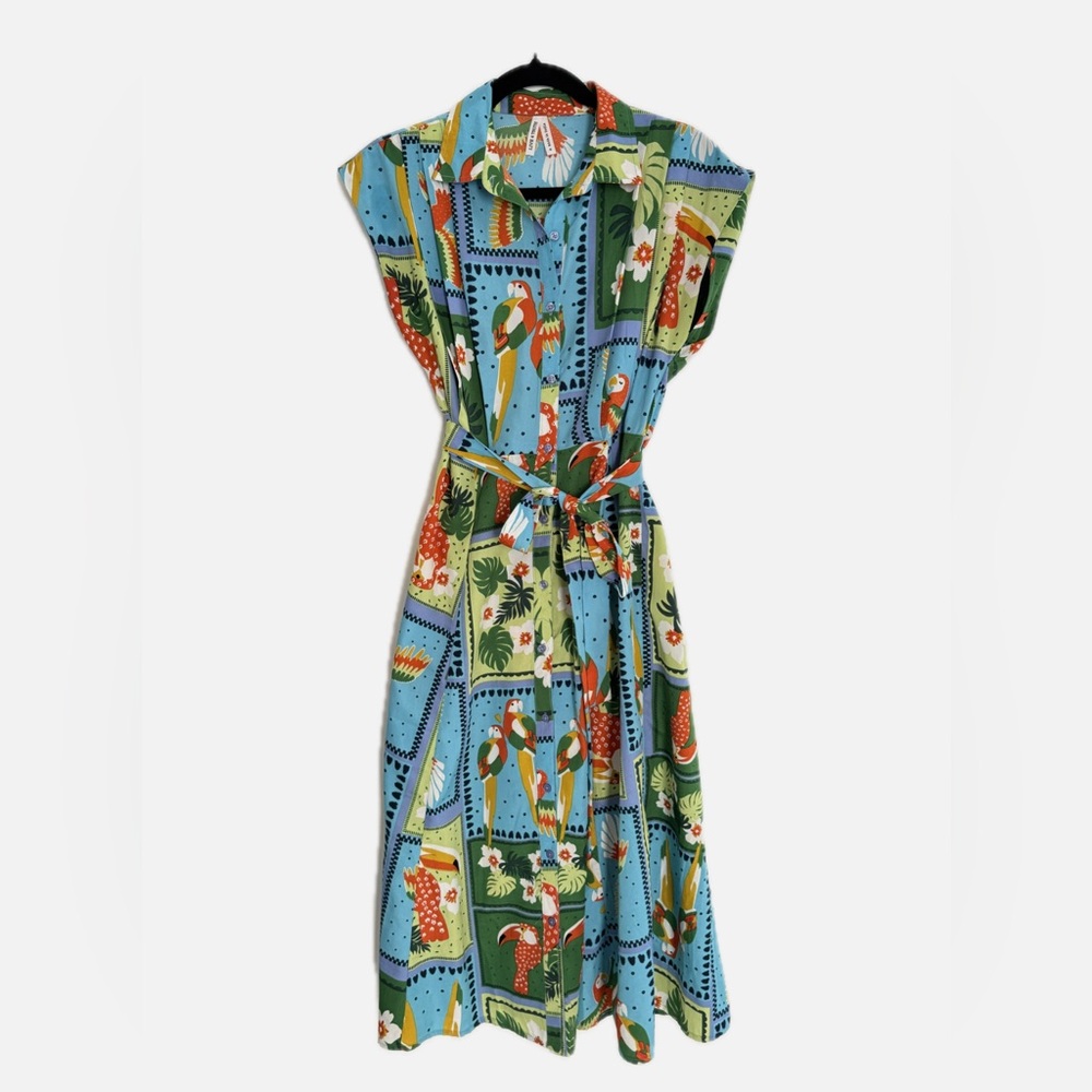 Live 4 Truth Colorful Tropical Dress
